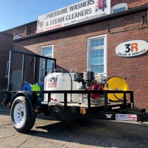SANDSTORM: Customizable 8' Trailer, 3000 PSI, 5.5 GPM Cold Washer