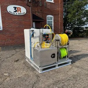 VULTURE: Customizable 48"x48" Aluminum Pallet Assembly - 12v Soft Wash System w/Proportioner