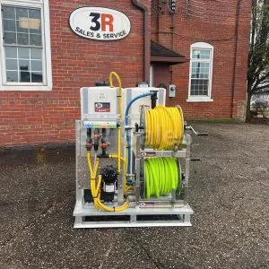 CRANE: Customizable 48"x40" Aluminum Pallet Assembly - 12v Soft Wash System w/Proportioner