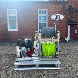 ORIOLE: Customizable 48"x40" Aluminum Pallet Assembly - 3000 PSI, 5.5 GPM Pressure Washer