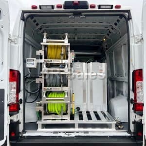 COTTONMOUTH: Customizable 2021 Ram 2500 ProMaster Van Install - 3500 PSI, 8 GPM Hot Water Pressure Washer, 2-Gun System