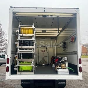 COPPERHEAD:  Customizable 16' ISUZU Box Truck - (2) 3500 PSI, 10 GPM Cold Water Washers and 300 PSI, 11 GPM Gas Soft Wash