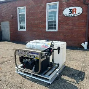 BLACKBIRD: Customizable 48"x48" Aluminum Pallet Assembly - 4000 PSI, 4 GPM Hot Pressure Washer