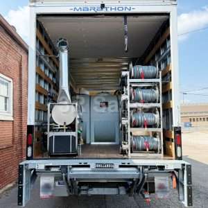 POSEIDON: 24' F650 Box Truck Install Package - (4) 3500 PSI, 5.5 GPM Pressure Washers & Vacuum Recovery System