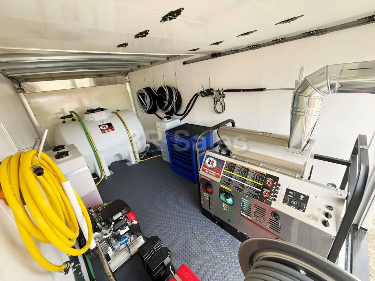ALLIGATOR: Customizable 16' Box Truck Installation - 3500 PSI, 5.5 GPM Hot Washer, 3500 PSI, 5.5 GPM Cold Washer, 2-Step Truck Wash Assemblies - Image 3