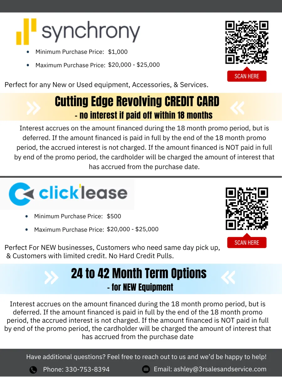 Financing Options 2026